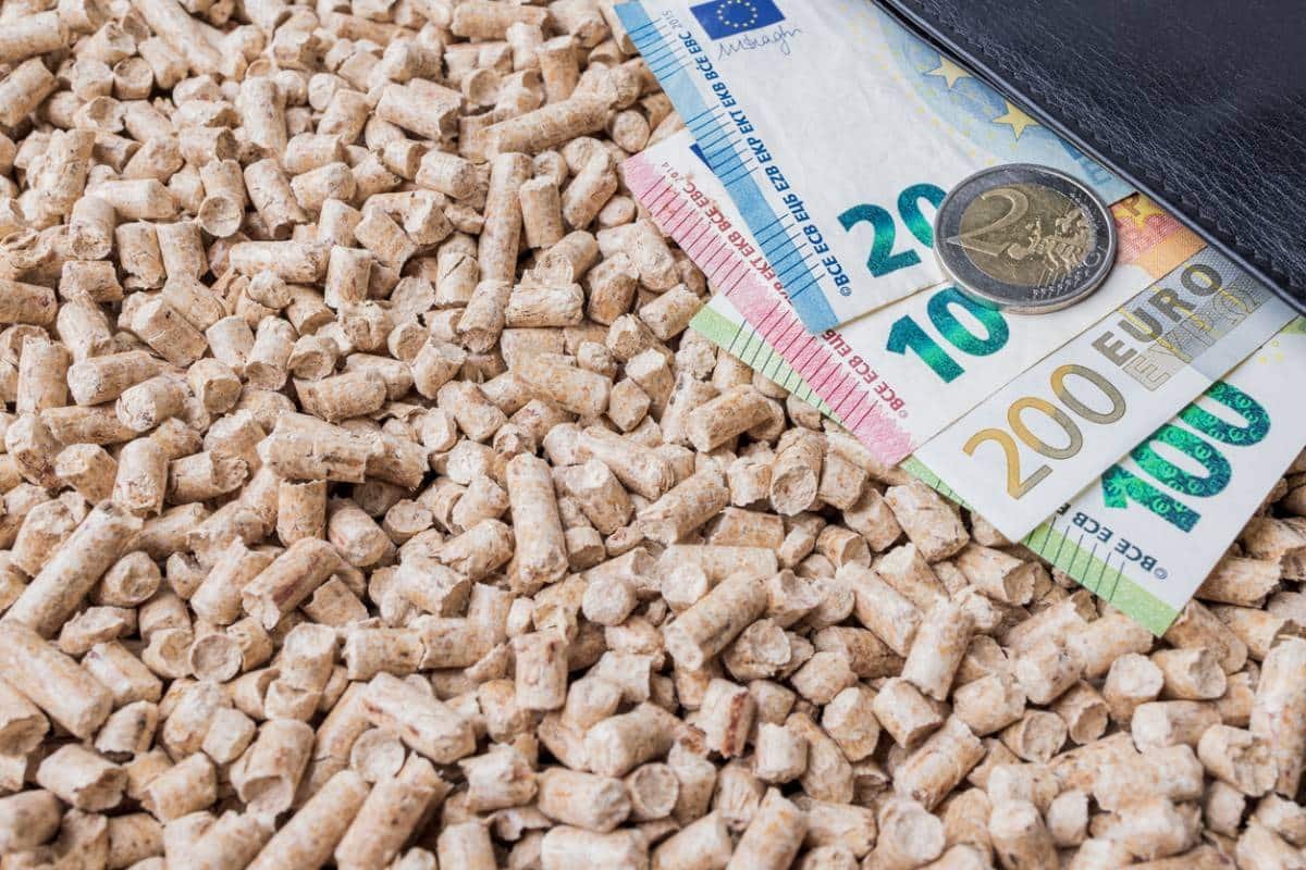 picture chauffage granules